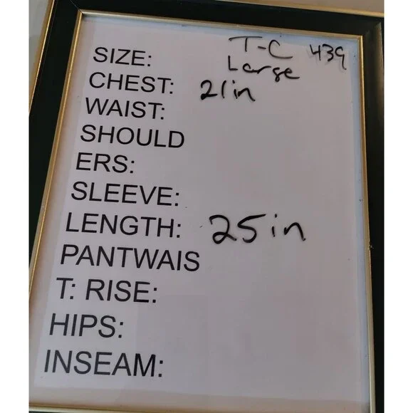 T-C Fashion women's size Large blouse multicolor print v-neck 3/4 sleeves - Picture 8 of 8